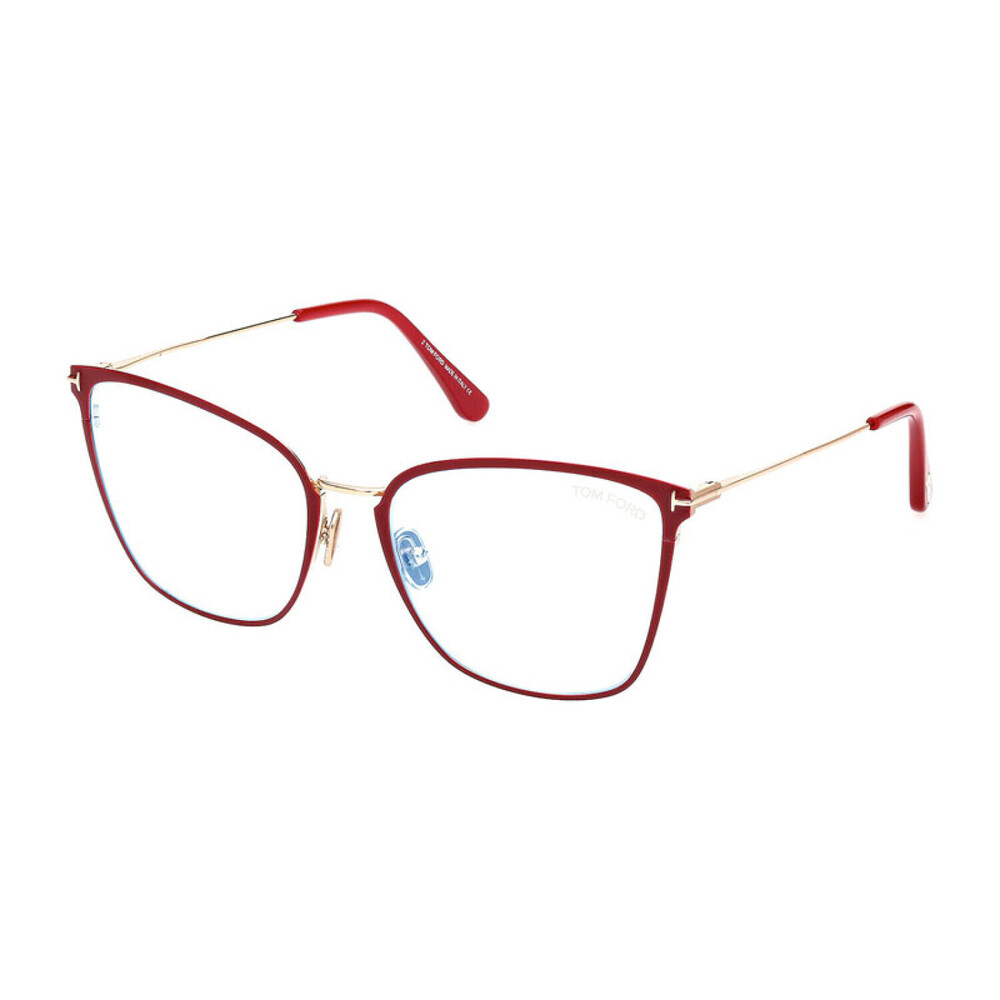 NEW Tom Ford FT5839-B 075 Shiny Fuxia/Gold Sunglasses Authentic